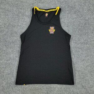 Red Bull Tank Top Shirt Women's Small Black BC One Breakdance Graphic Sleeveless